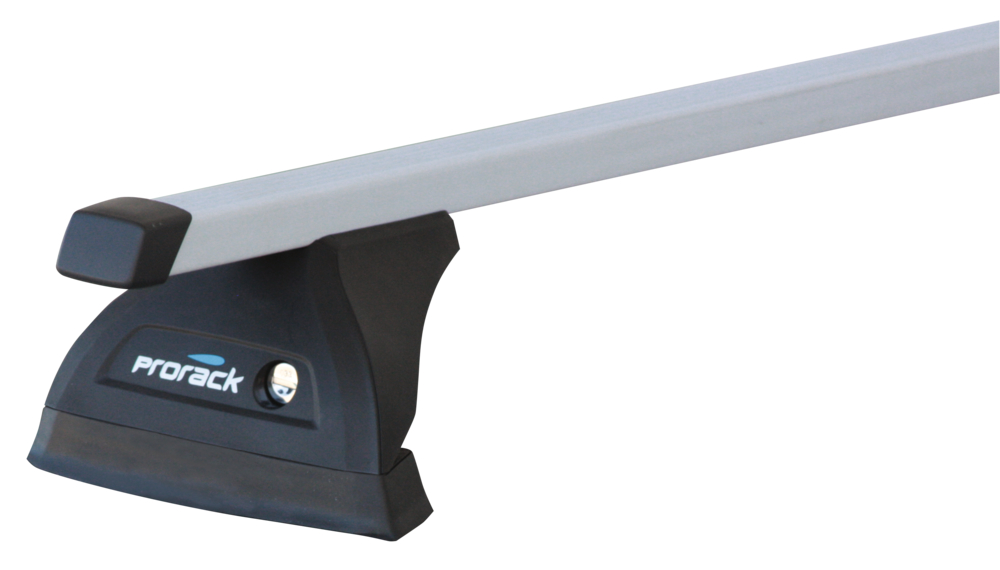 Prorack Standard Silver 3 Bar Roof Rack for Land Rover Defender 130 Gen2 5dr SUV with Factory Fitted Track (2023 onwards) - Track Mount