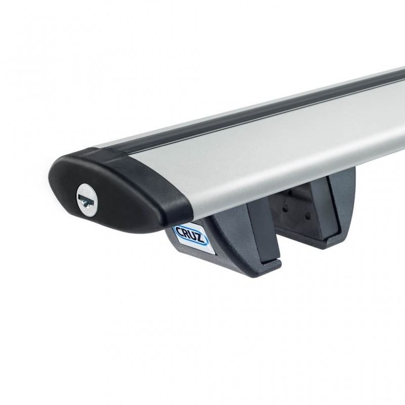 Cruz Airo Silver Rail Roof Rack set,118cm R118, 924-793