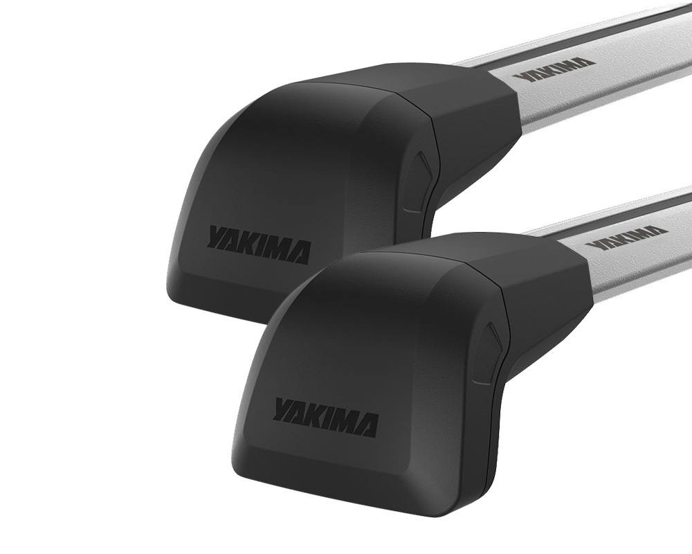 Yakima JetStream FX SightLine Silver 2 Bar Roof Rack for BYD Sealion 5dr SUV with Flush Roof Rail (2024 onwards) - Flush Rail Mount