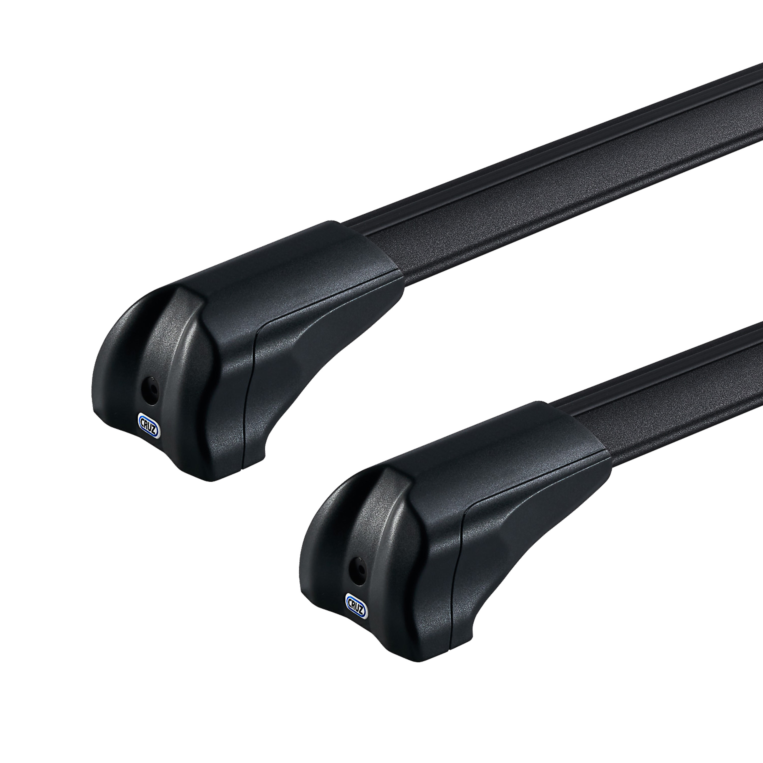CRUZ Airo Fuse Dark Roof Rack for VOLVO V40 5dr Hatch with Flush Roof Rail (2013 onwards)