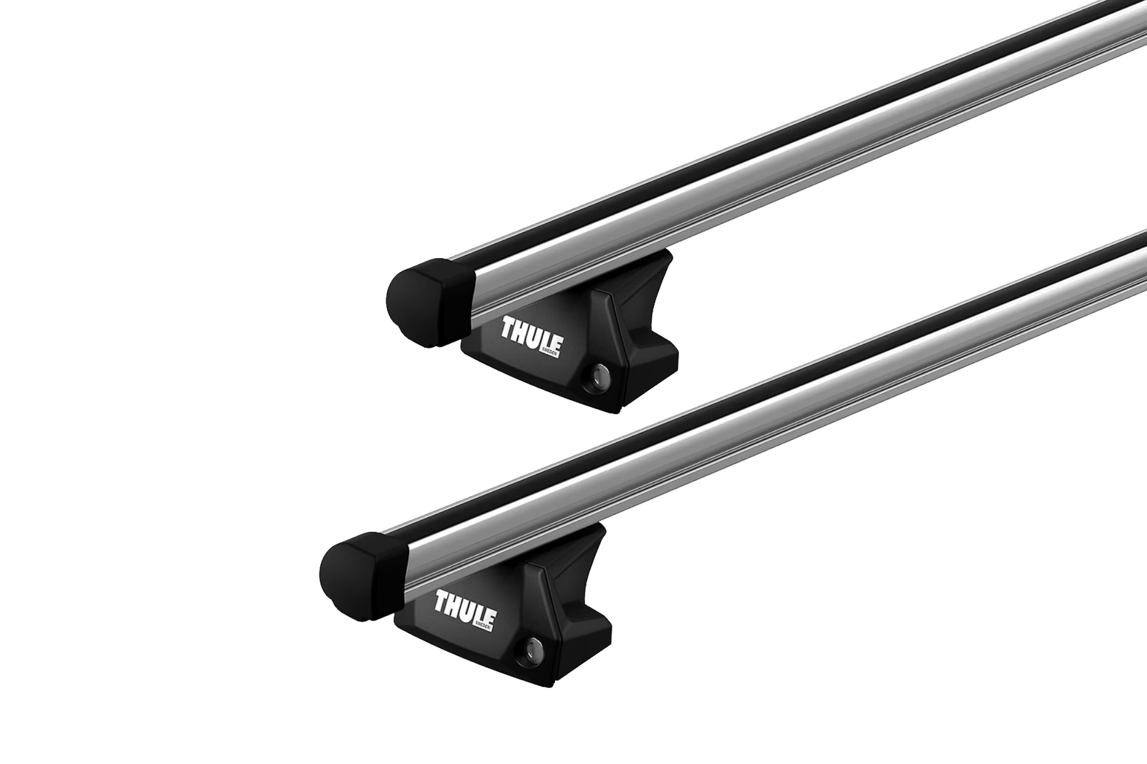 Thule 7106 ProBar Evo Silver 2 Bar Roof Rack for Haval Jolion 5dr SUV with Flush Roof Rail (2021 onwards) - Flush Rail Mount