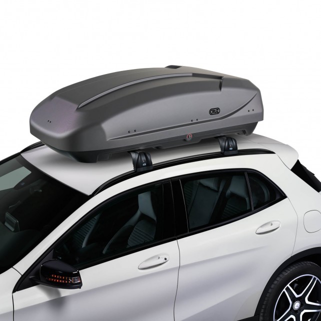 Cruz Paddock Elite Textured Grey 400 litre Roof Box (940-726)