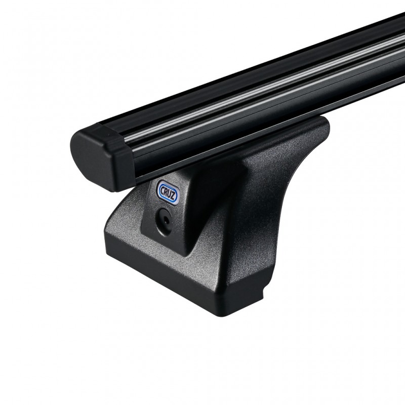Cruz Commercial Alu Cargo Roof Rack Dark 158cm Crossbar 2 Bar AF158, 925-093