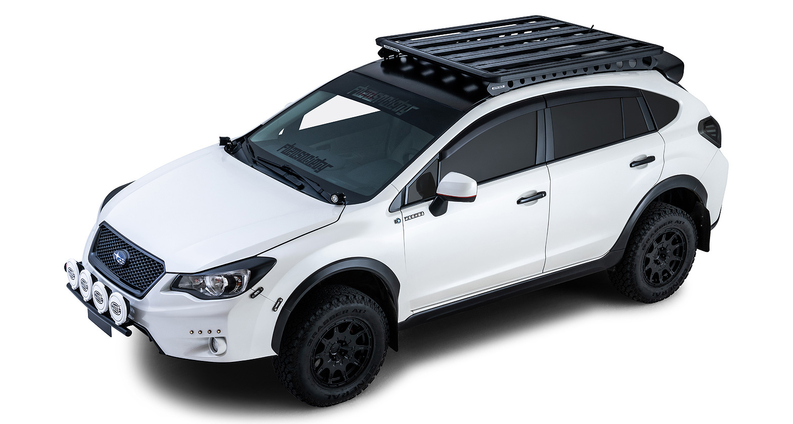 Rhino Rack JC-00690 - Pioneer Platform (1528mm x 1236mm) with Rhino-Rack Backbone for SUBARU XV 5dr SUV from 2012