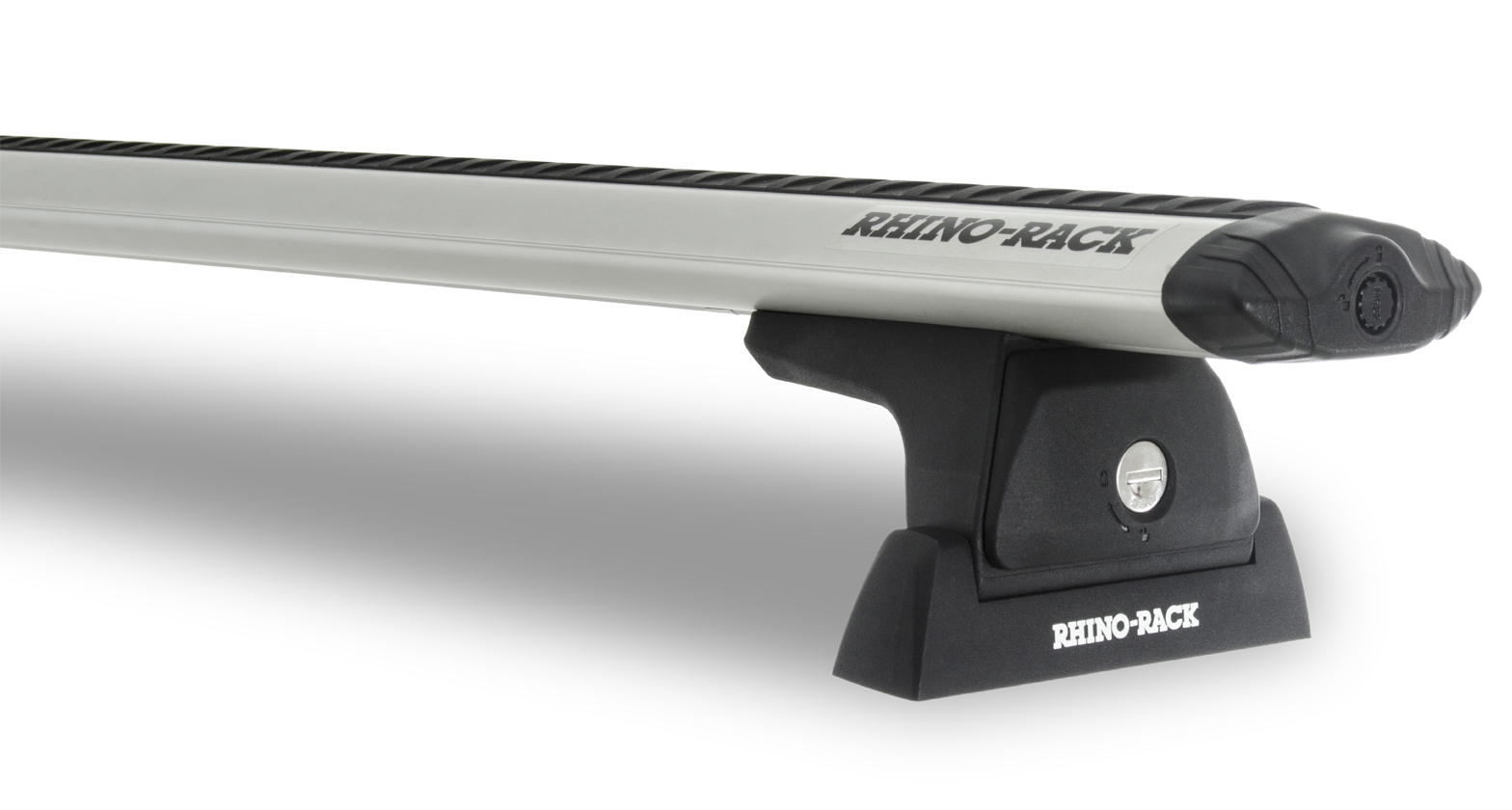 Rhino Rack JA7938 - Vortex RLT600 Ditch Mount Silver 1 Bar Roof Rack for DODGE RAM 4dr 4dr Ute from 2010