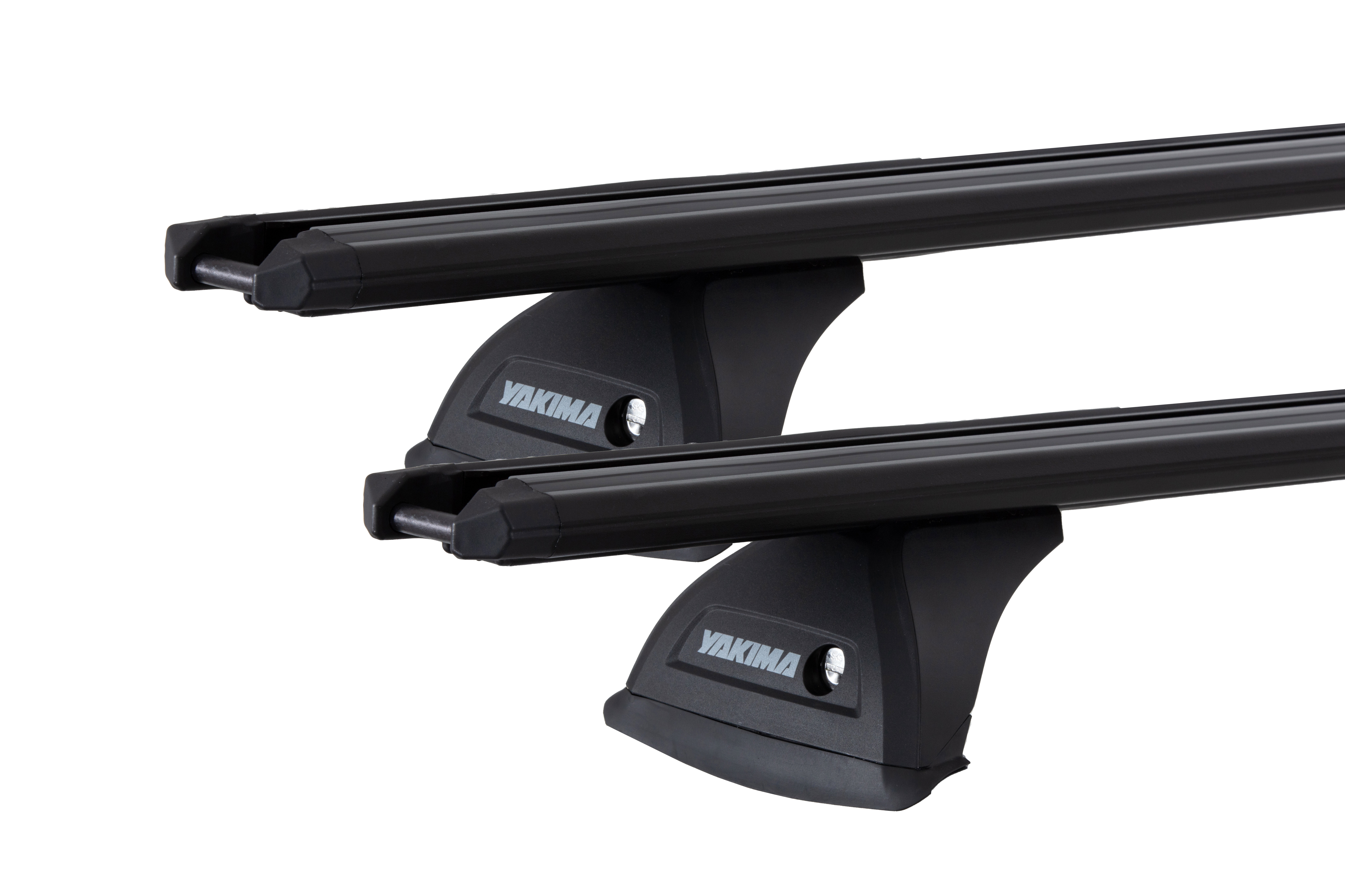 Yakima LockNLoad TrimHD Black 2 Bar Roof Rack for Chery Omodo 5 5dr SUV with Bare Roof (2023 onwards) - Clamp Mount