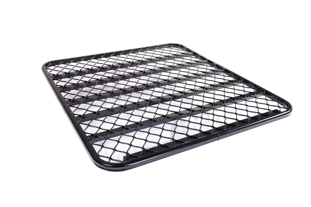 Tracklander Aluminium 1400 X 1250mm Flat Rack for Chevrolet Silverado 4dr Ute With Bare Roof (2010 - 2023)