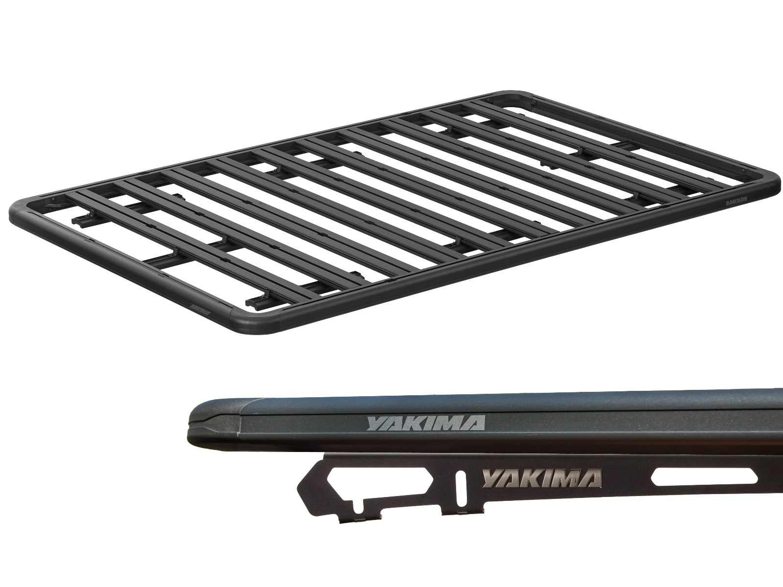 Yakima Platform E (1240mm x 2130mm) with RuggedLine spine attachment for ISUZU MU-X LS-M 5dr SUV with Bare Roof (2021 onwards)