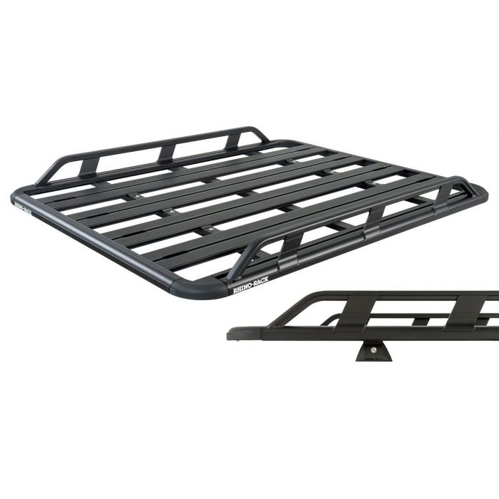 Rhino Rack JA9847 Pioneer Tradie (1528mm x 1376mm) for LAND ROVER Discovery 5dr SUV with Factory Fitted Track (2005 to 2017)