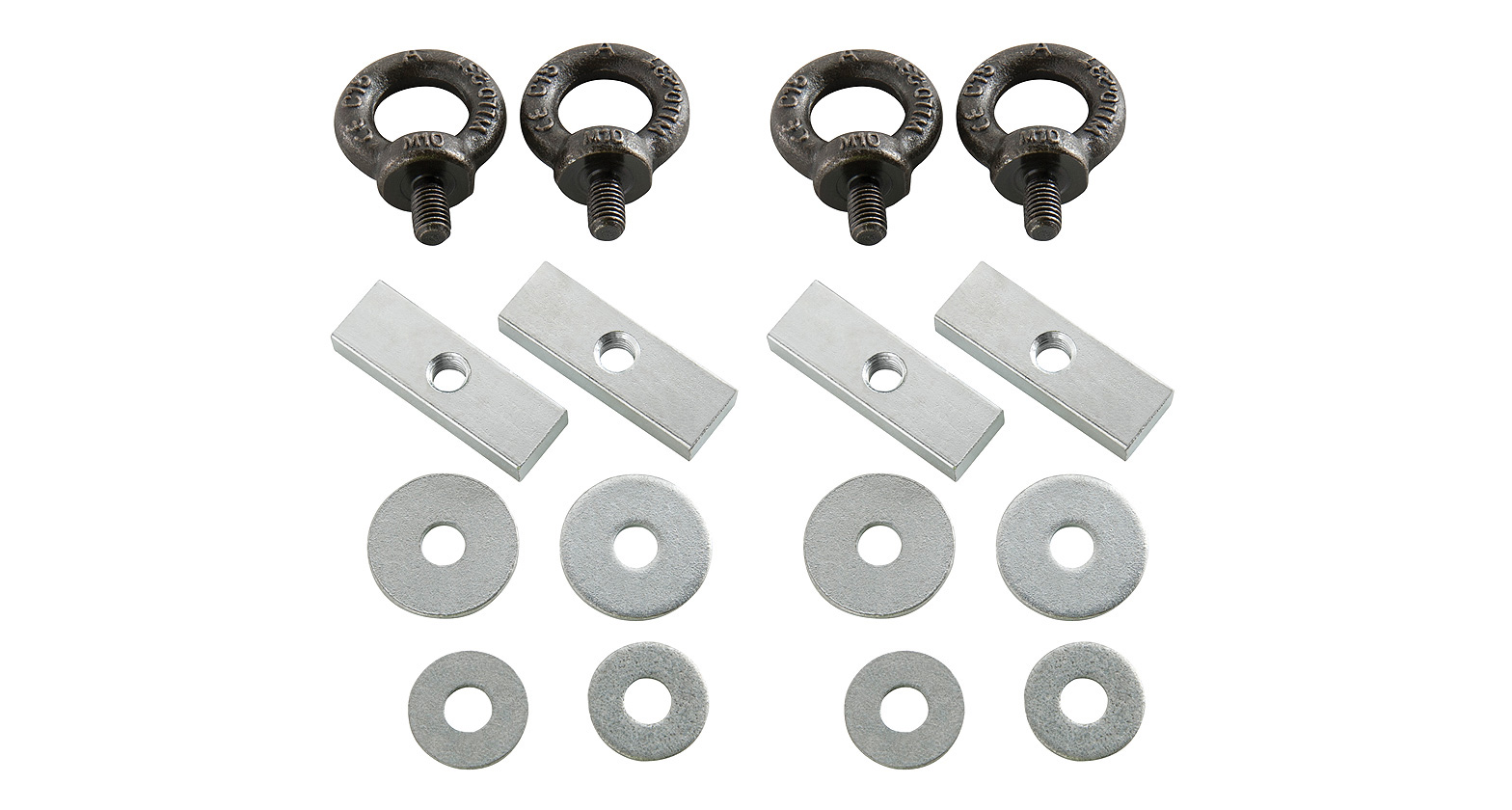 Rhino Rack Pioneer Eye Bolt Kit (4) 43178