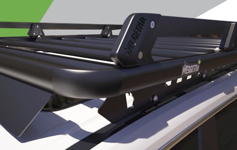 Wedgetail Accessory - Side Rails Suit 1400 Long Rack - WTA-S14