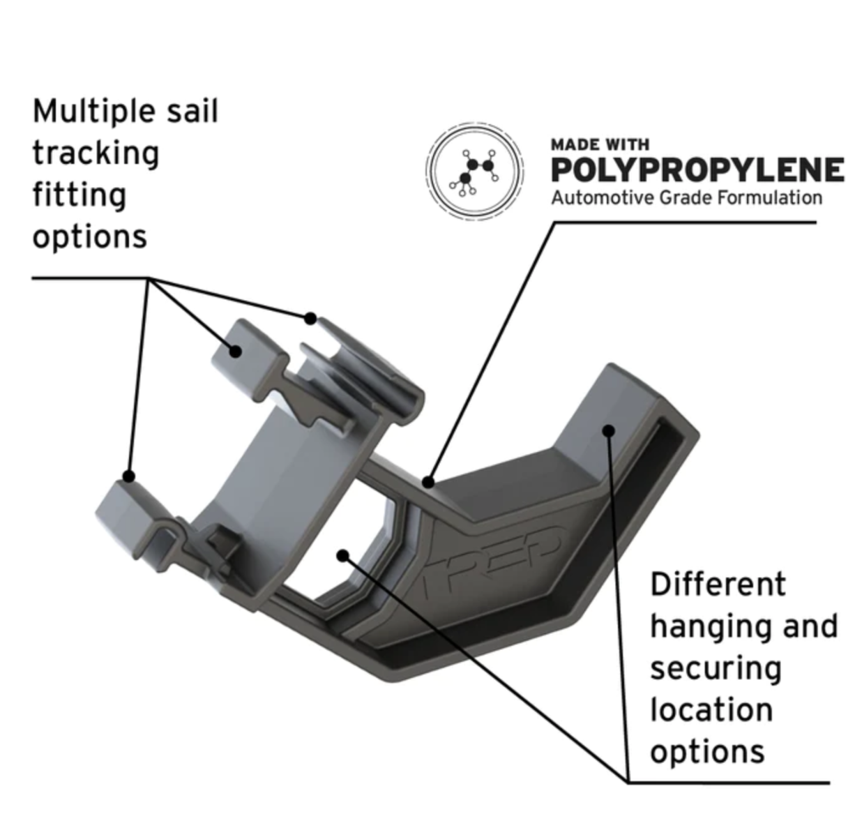 TRED GT Accessory Hook - Pair - T2AH