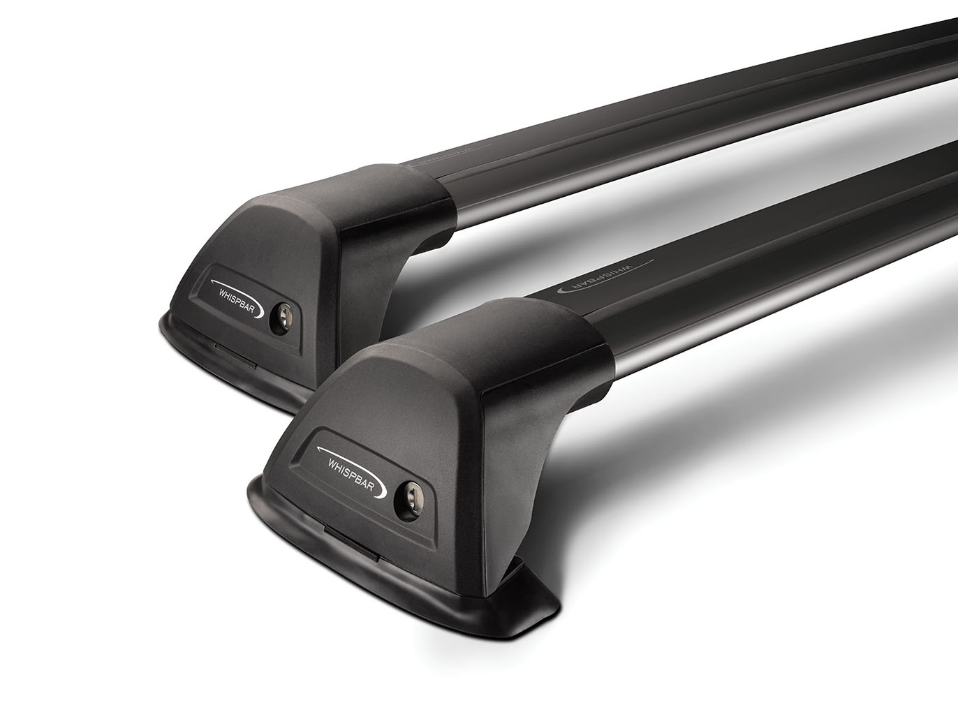 Yakima Flush Bar Black Roof Rack Pair S3YB - 8050218